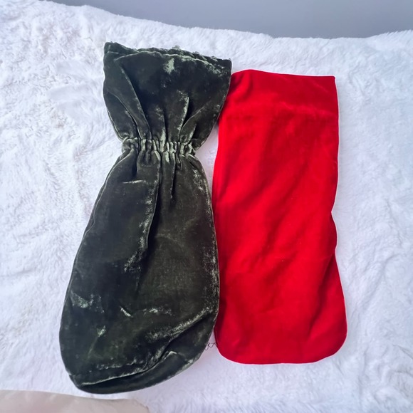 3 Piece Holiday Stocking & Wine Bottle Carrier Bundle - Picture 6 of 16